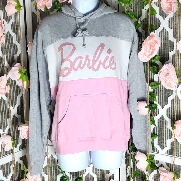 Barbie Tops - Tri-Color Barbie Hoodie
